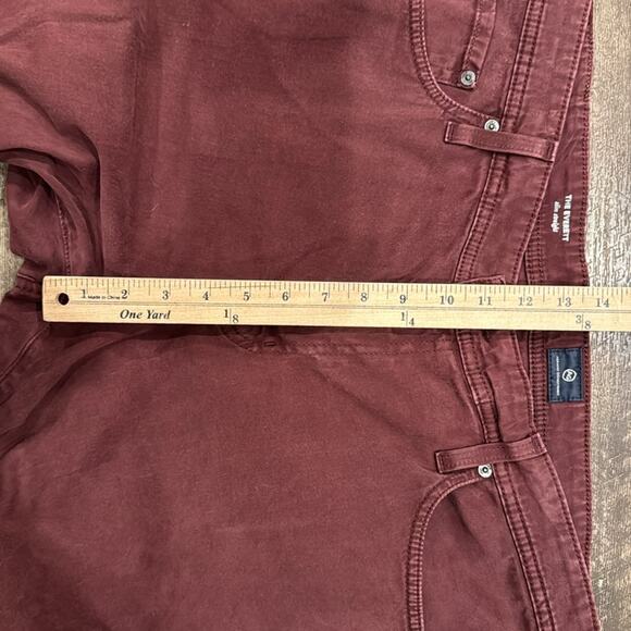 AG Adriano Goldschmied Men's The Everett Slim Straight Twill Pants Size 38x32 - Picture 5 of 9